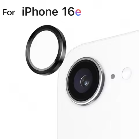 3D Camera Protector Glass For Apple Iphone 16e 16 e e16 IPhone16e HD Tempered Glass Lens Metal Rear