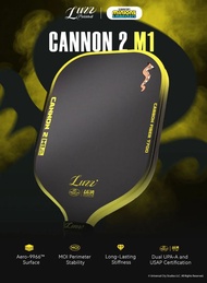 🔥全新港行現貨🔥 Luzz Cannon2 M1 Minions 第二代全黑碳纖維匹克球拍！Pickleball Paddle