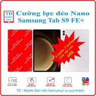 Toughened flexible screen protector for Samsung Tab S9 FE+ tablet