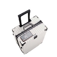 Samsonite Luggage Aluminium Frame Luggage Universal Wheel Women's 20-Inch Suitcase Durable Large Capacity Password Suitcase