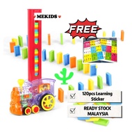 👨‍👩‍👧‍👦MEKIDS👨‍👩‍👧‍👦Domino Train Moving Toy Automatically Domino Block Play for Kid attractive cool 