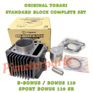 SYM E-BONUS 110 / BONUS110 / SPORT BONUS 110SR - COMPLETE SET STANDARD CYLINDER BLOCK PISTON RING EB