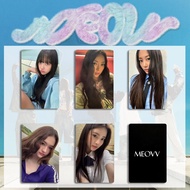 MEOVV MEOW Album PhotoCard Anna Narin Ella Gawon Sooin Photo Cards 5 Per Set