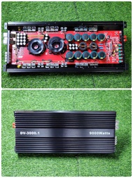 คลาสดี DV-3000.1 คลาสดีขับซับ 9000w เฟสใหญ่ ตัวแรง เครื่องขยายเสียงรถยนต์ เพาเวอร์แอมป์ Class-D มัดไ