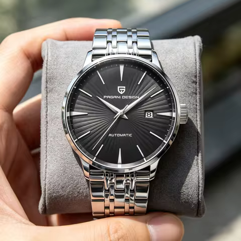 PAGANI DESIGN PD2770 Men's Automatic Mechanical Watch Seagull 2813 Movement 43MM Dial 100M Waterproo
