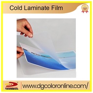 Cold Lamination Film Cold Laminate Sticker Sheets Matte 1 Meter Loose
