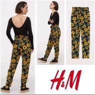 MATAHARI Hnm Trouser Sun Flower HnM Sunflower Pants