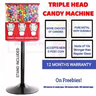 Cash on delivery business Vending Head Triple  machine vending Candy vendo candy machine snacks ca