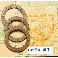 Honda CM90 /CM91/C90/CT90/CT200 Clutch Disc Set 18T (3 pcs)(Ori Honda )(Japan Part) P/N 22201-046-00