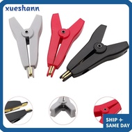 XUESHANN Flat Crocodile Clip Insulated Cable Battery Metal Test Clips Electrical LCR Kelvin Clip
