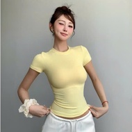 Haven Studio summer body-hugging t-shirt made of stretchy borip cotton, comfortable and flattering, 