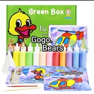 DIY Sand Painting Art Box for Kids