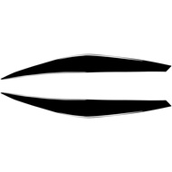 Car Headlight Eyebrows for BMW X6 E71 2008-2014 Car Headlight Eyelid Eyebrow Front Head Light Cover 