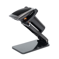 HS25L Wireless 2D 2.4g Handhand Barcode Scanner price checker with Stand QR Code Scanner for Superma