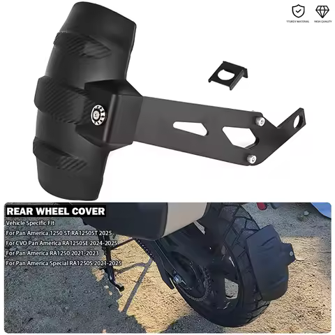 Motorcycle Fender Rear Wheel Cover Mudguard Splash Guard For Pan America 1250 ST RA1250ST Special RA