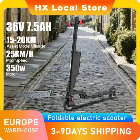 HX X6 electric scooter EScooter 350W 25KM/H Electric scooters Foldable Electric Kick Scooters 5.5 In