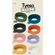 TYESO SILICONE COASTER HIGH QUALITY ANTI DROP CONCAVE ANTISKID ANTIDUST