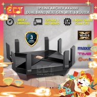 TP-Link Archer AX6000 Next-Gen Dual Band MU-MIMO WiFi 6 Gigabit Router