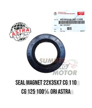 Seal Magnet Magnit Sil 22x35x7 Cg110 Cg125 ORI ASTRA ASPIRA H2-91216-397-1100