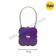 Yale Suitcase Padlock Yp4/41/350/1 (Travel Lock Range Purple - Ori)