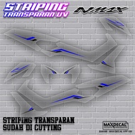 Transparent Striping N MAX 155 Minimalist Model Maxdecal Material-NMX155 9A