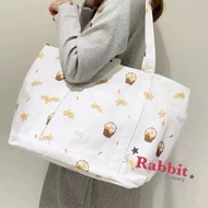Little Rabbit Grocery Shop Japan Gelato pique Flower Basket Bunny Print Waterproof Mother Bag/Diaper