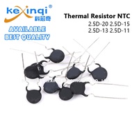 (2-10pcs) Thermal Resistor NTC 2.5D-20 2.5D-15 2.5D-13 2.5D-11 Resistor Capacitors