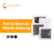 Lakoe Fuse Beads Refill Pack Fuse Beads Refill Pack 1000Pcs Refill Beads Multicolor Kids DIY & Keych
