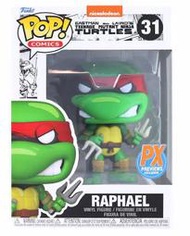 【幫長拍賣】美版／FUNKO POP No.31／忍者龜／拉斐爾／Raphael／漫畫風格／PX獨家貼紙