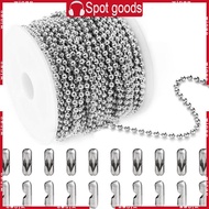 WIN 33ft Stainless Steel  Chains Beaded Necklace DIY Small  Chains Durable