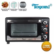 Toyomi 25L Electric Oven with Rotisserie TO 2311RC