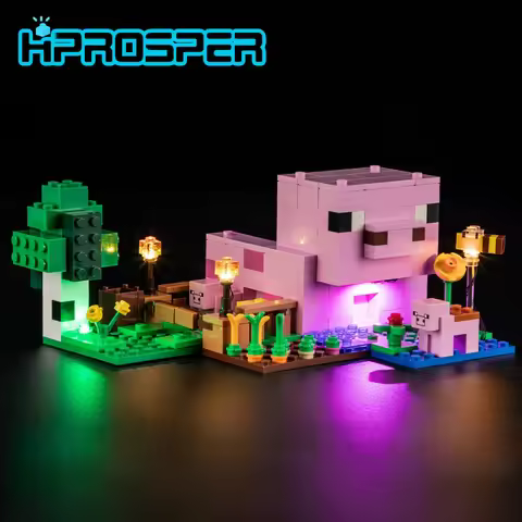 HPROSPER 5V LED Light for Lego The Baby Pig House 21268 DIY Decorative Lamp With Battery Box (Not In