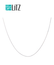 LITZ 18K White Gold  Chain OM-AND5256CBL (1.07g+/-)