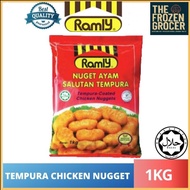 Ramly Tempura Nugget 1kg/ Nugget Ayam Salutan Tempura 1kg (HALAL)