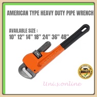 36" HEAVY DUTY ADJUSTABLE PIPE WRENCH PLUMBER SPANNER PLUMBING TOOLS / SPANAR PAIP / GASTON
