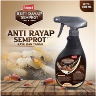 SEMPROTAN PEMBASMI RAYAP KAYU SEROXIL (100% AMPUH) Cairan Spray Penghilang Anti Rayap ARAP Tanah Dan