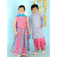 SG Local Seller Diwali Indian Traditional Kids Costumes/Racial Harmony Dhoti Kids Kurta