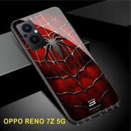 OPPO RENO 7 Z - SoftCase Glass Kaca - [ A17 ] - Pelindung Handphone Hp OPPO RENO 7 Z - Casing Hp OPP