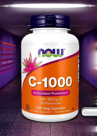 C-1000 w/ 100 mg Bioflavonoids Veggie Capsules by NOW FOODS