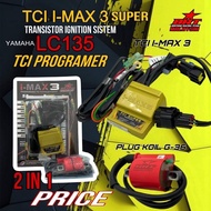 * FREE SHIPPING * LC135 V1-V7 BRT RACING TRANSISTOR IGNITION SYSTEM TCI I-MAX 3 SUPER WITH PLUG COIL