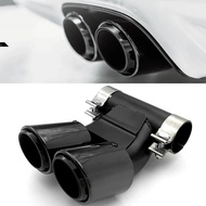 Dual Car Exhaust Tip For Porsche 718 Cayman Boxster 982 (2016-Up) Three-layer Design Muffler Tip Tai