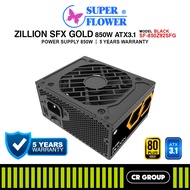 Super Flower Zillion SFX Full Modular Gold 850W (ATX3.1 + PCIe5.1) PSU (5Yrs Super Flower Warranty)