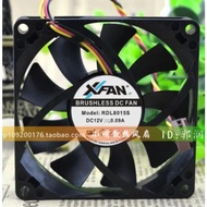 New Cooler Fan for RDL8015S DC12V 0.09A 8015 3-wire Mute Cooling Fan 80X80X15MM