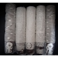 Oz paper 9 motifs, contents 50 pcs 9oz heat-resistant coffee paper cups