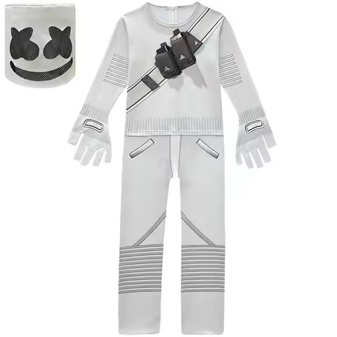 DJ Guerrilla Warfare Costumes Jumpsuits Kids Clown Cosplay Clothes Halloween Christmas Costume Party