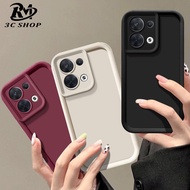 Candy Color Soft Silicone Case For OPPO Reno 12 9 8 8Z 8T 7 7Z 6 6Z 5 5Z 3 2 Reno9 Reno8 Reno8T Reno