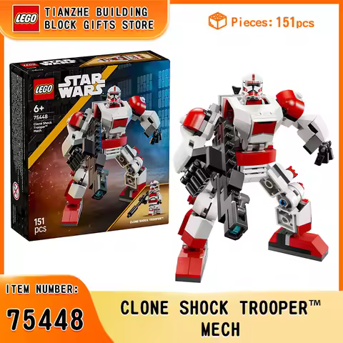 LEGO Star Wars 75448 Clone Shock Trooper Mech – Awesome Building Set for Boys & Girls