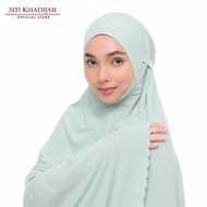 Siti Khadijah Telekung Harmony Flair Aria in Pale Green