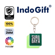 GANTUNGAN IndoGift Acrylic Keychain Type 9, Typical Surabaya Souvenir