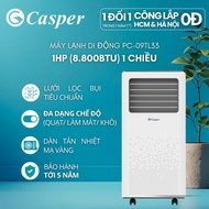 [LẮP 0Đ HCM/HN] Điều hòa di động Casper PC-09TL33 - Chính hãng - Bảo hành 3 năm